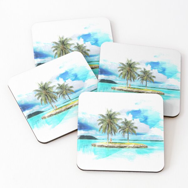 Item preview, Dream Island designed and sold by kispixart.
