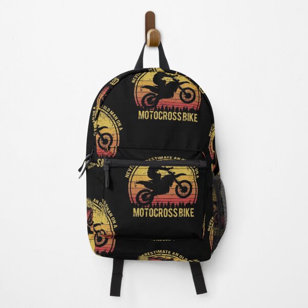 Item preview, Never Underestimate an Old Man On A Motocross Bike designed and sold by starider.