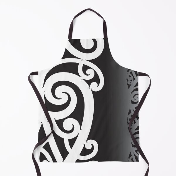 Item preview, Black and White Layered Māori Koru Design designed and sold by Uncommon Cents.
