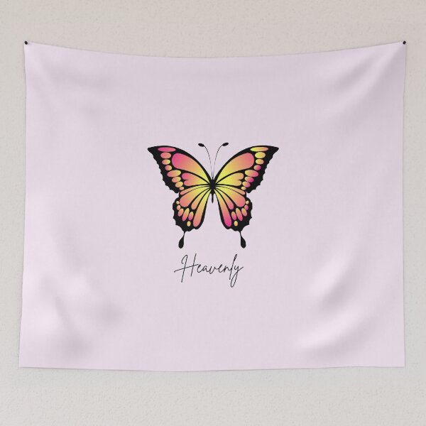 Item preview, Heavenly - Pink and Yellow designed and sold by Nini's Designs.