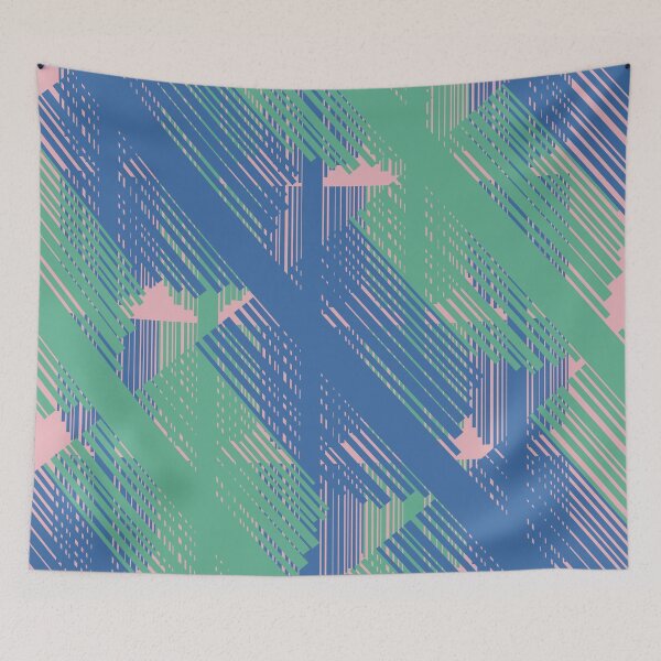 Item preview, Green Blue Graphical Error designed and sold by ckylin.