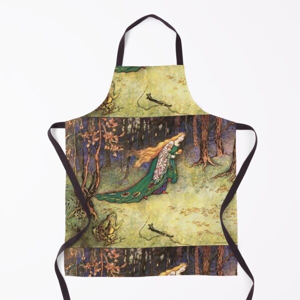 Artikelvorschau, Princess and the frog illustration art  - Warwick Goble entworfen und verkauft von Vintage Designs +.