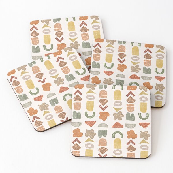 Item preview, Boho Abstract Symbols Pattern designed and sold by Gallerisa.