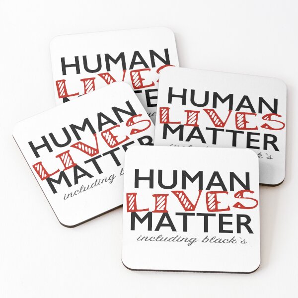 Item preview, Human lives matter including black's designed and sold by FashionHeritage.