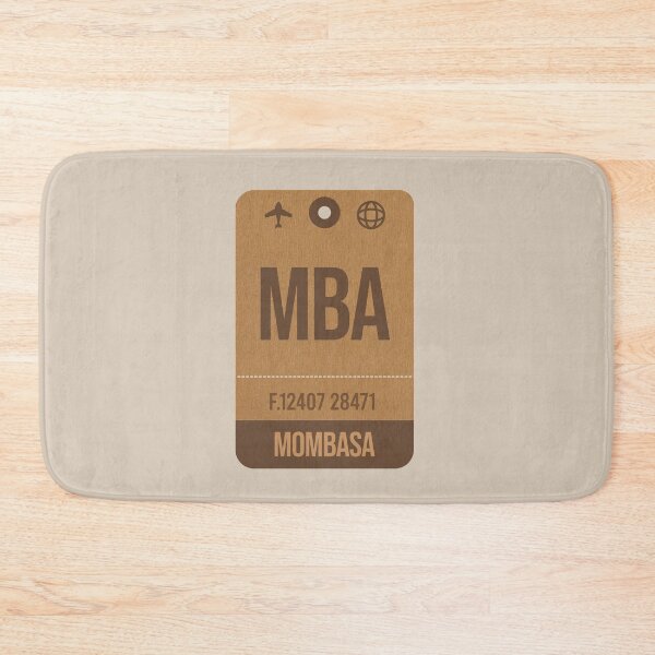 Item preview, Mombasa (MBA) Kenya Airport Vintage Luggage Tag designed and sold by InspireShop.