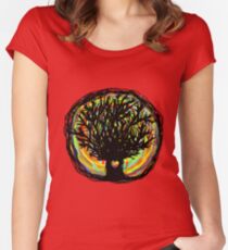 Healing Tree Women's Fitted Scoop T-Shirt
