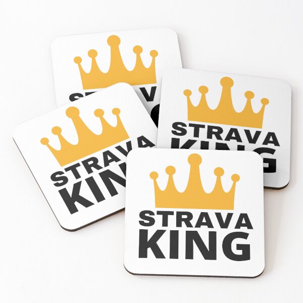 Item preview, Strava King Sticker/Magnet (Black) designed and sold by thelastavo.