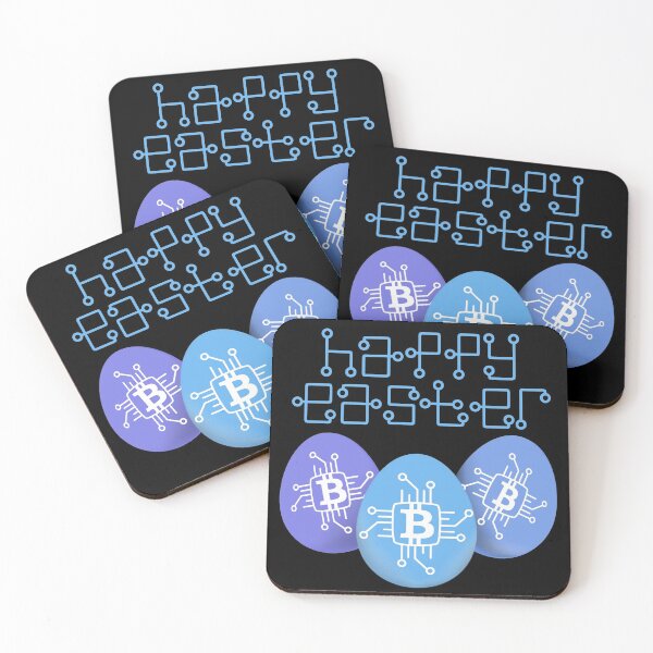 Item preview, Easter 2021 Bitcoin to the Moon - this is a great gift for every cryptocurrency investor designed and sold by hyggekrog.