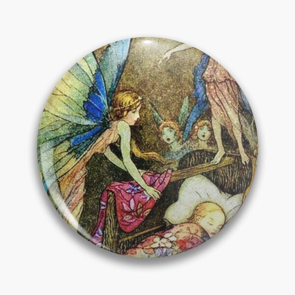 Artikelvorschau, Fairy glen vintage illustration art - Warwick Goble entworfen und verkauft von Vintage Designs +.