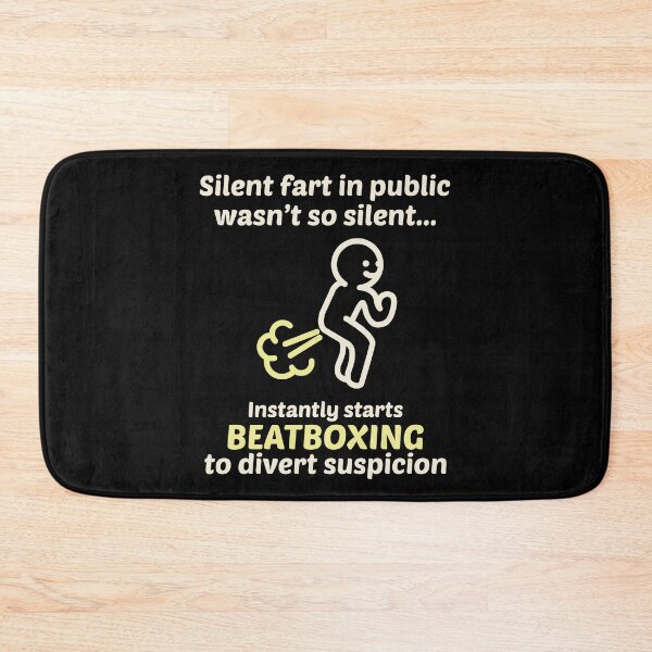 Item preview, Beatbox Beatboxing Beatboxer Fart Funny Humour designed and sold by CuteDesigns1.