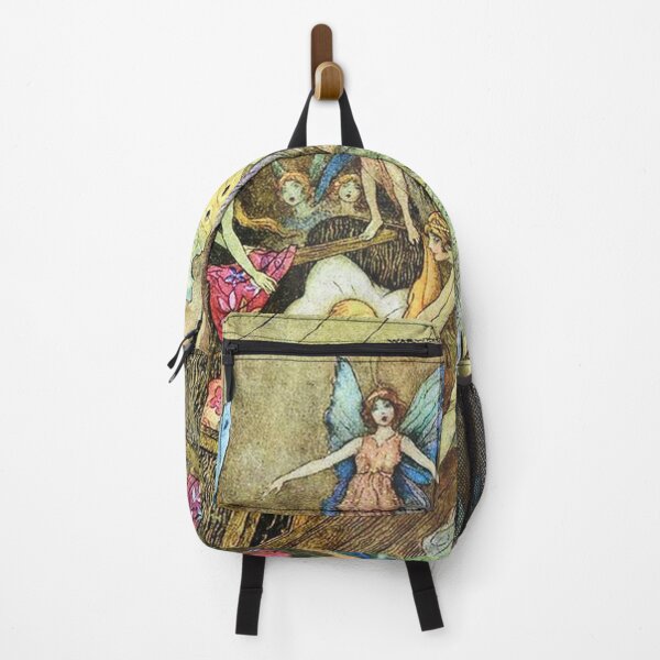 Item preview, Fairy glen vintage illustration art - Warwick Goble designed and sold by Vintage Designs +.