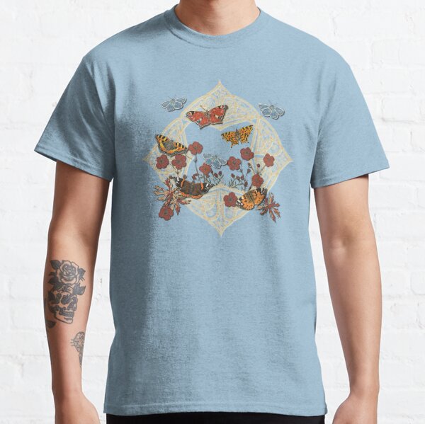 Butterfly Celtic Garden Fantasy Classic T-Shirt