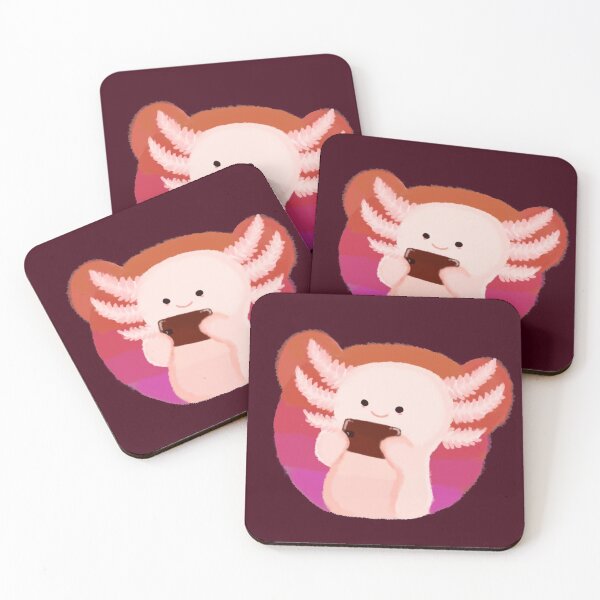 Item preview, Pink Axolotl  designed and sold by aquatickawaii.