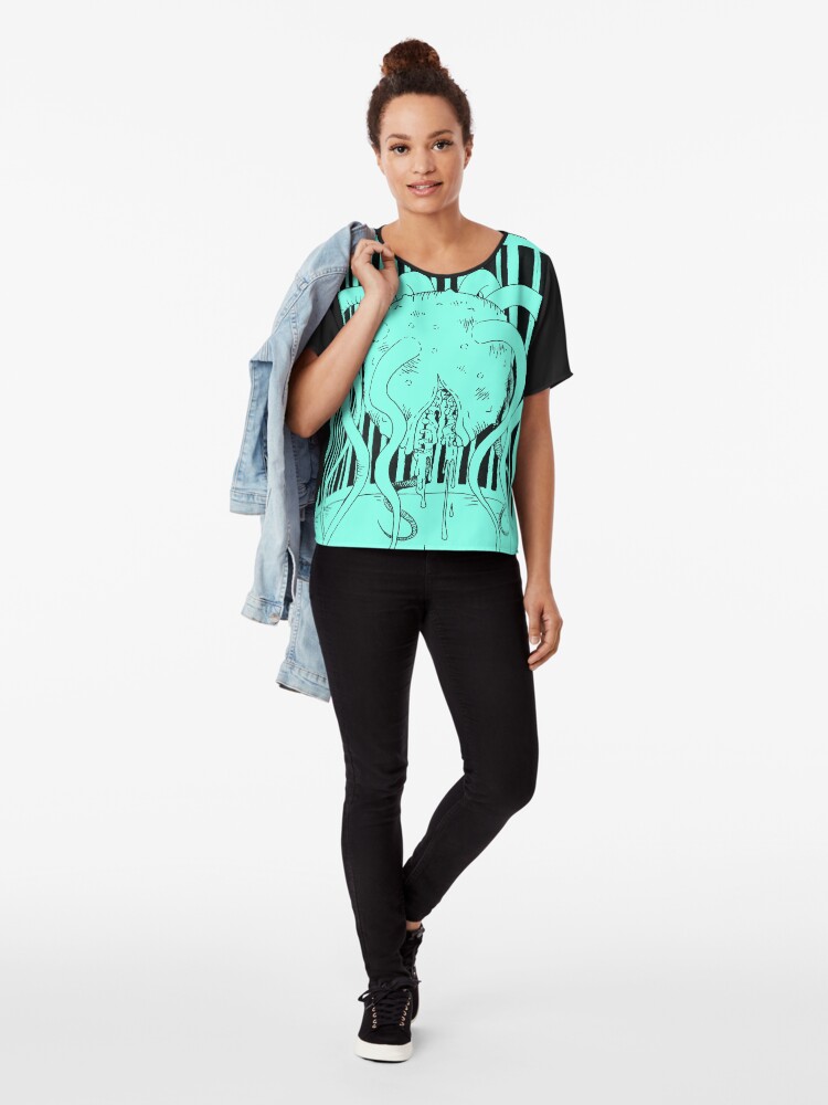 Alternate view of MONSTER BALL Chiffon Top