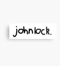 johnlock. Metal Print