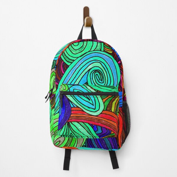 Item preview, Psychedelic Lines (Red) designed and sold by blakcirclegirl.