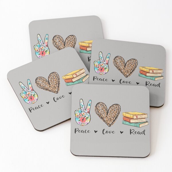 Item preview, Peace Love Read Peace Love Read designed and sold by RBG1933Tee.