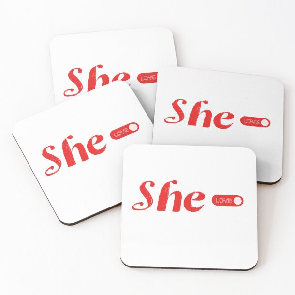 Item preview, Red She Loves Calligraphy designed and sold by the-cold-dots.