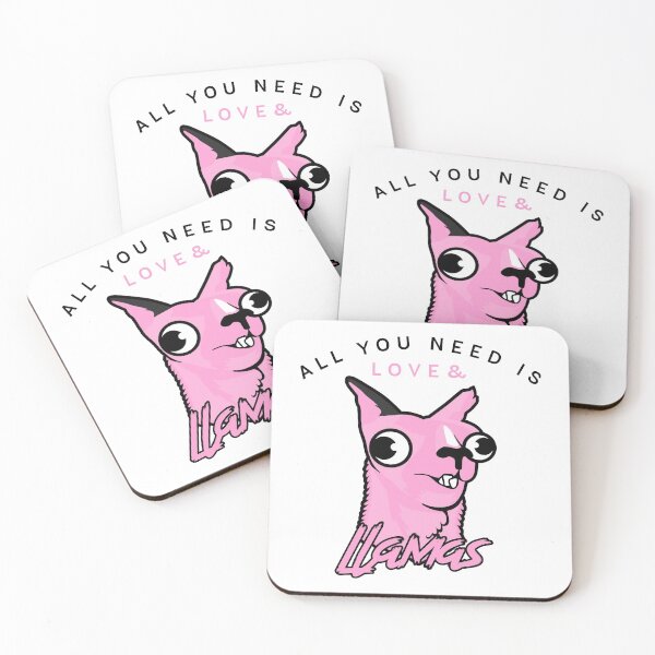 Item preview, All You Need Is Love and Llamas designed and sold by ProMySign.