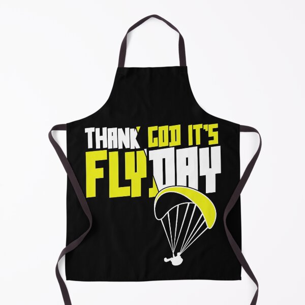 Item preview, Thank God It's Flyday, funny saying for paragliding pilots designed and sold by emmjott.
