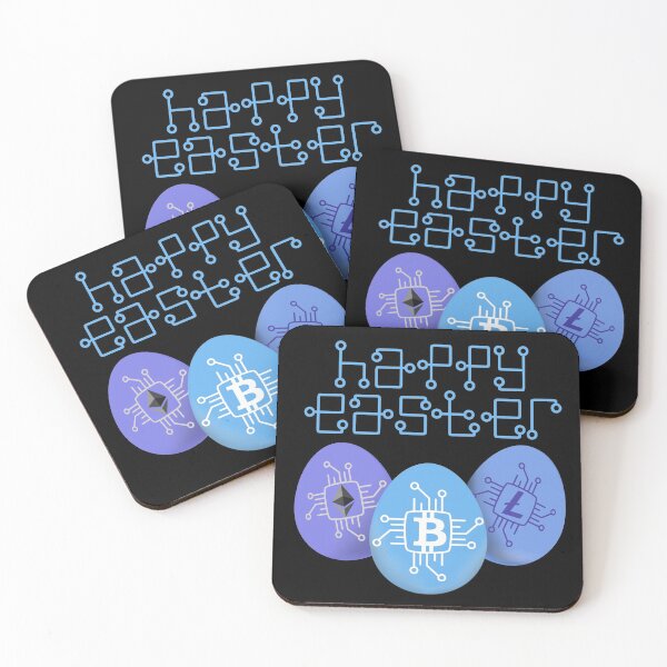 Item preview, Bitcoin Ethereum and Litecoin Hodlers - a great gift for every cryptocurrency investor for Easter 2021 designed and sold by hyggekrog.