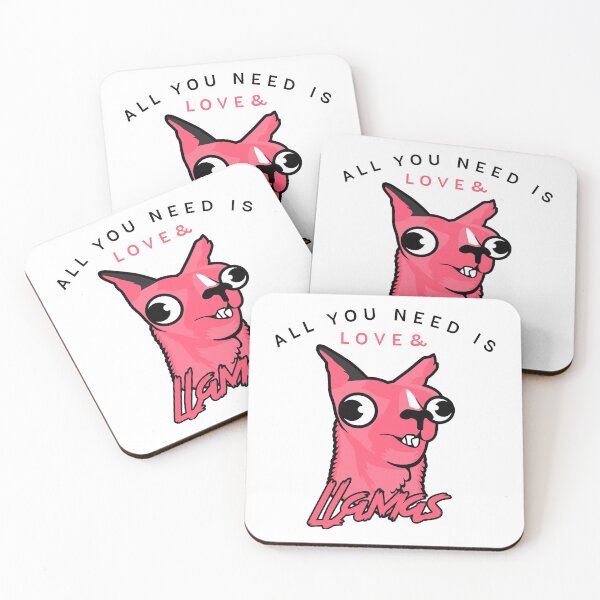 Item preview, All You Need Is Love and Llamas designed and sold by ProMySign.