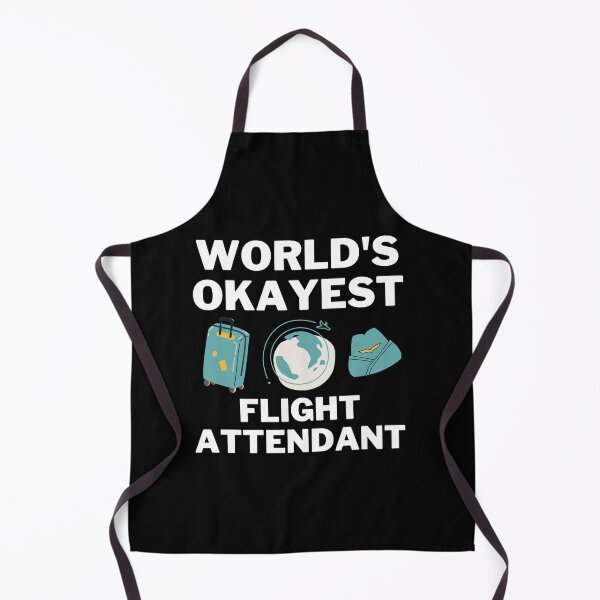 Item preview, World's Okayest And Best Flight Attendant designed and sold by livegood.