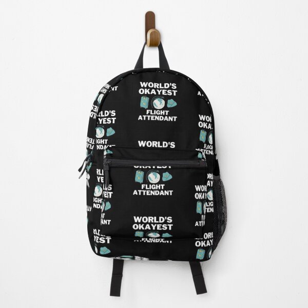 Item preview, World's Okayest And Best Flight Attendant designed and sold by livegood.