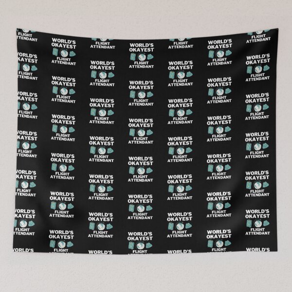 Item preview, World's Okayest And Best Flight Attendant designed and sold by livegood.