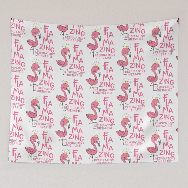 Item preview, Flamazing Respiratory Therapist - Flamingo designed and sold by Meliafroggy.