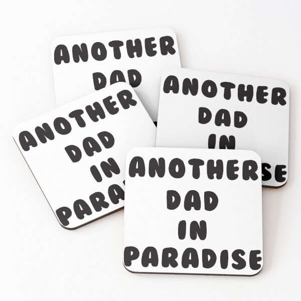 Item preview, Another dad in paradise designed and sold by LPDesignsUK.