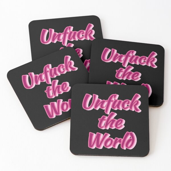Item preview, UNFUCK THE WORLD, TRENDING designed and sold by Happy  Soul Store.