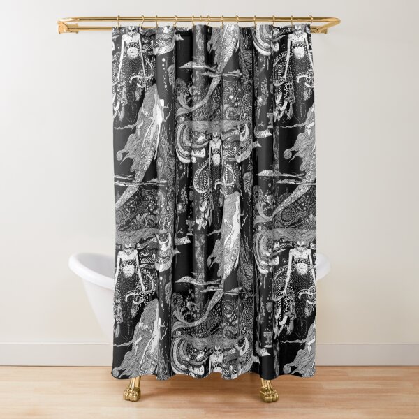 Item preview, The Sea Witch - The Little Mermaid, Harry Clarke designed and sold by forgottenbeauty.