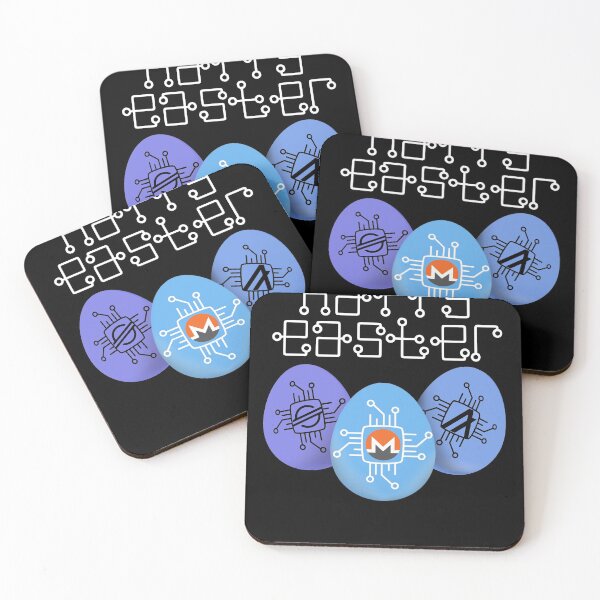 Item preview, Monero Algorand and Stellar Hodlers - a great gift for every cryptocurrency investor for Easter 2021 designed and sold by hyggekrog.