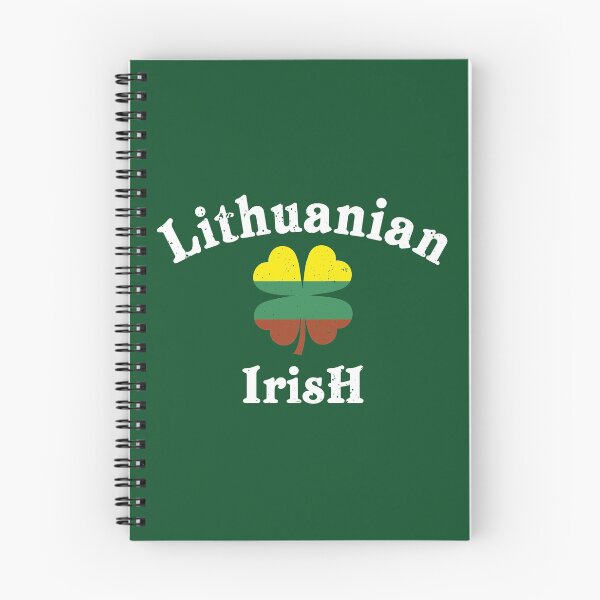 Item preview, Lucky Lithuanian Irish Flag Shamrock Leaf St Patricks Day designed and sold by alenaz.