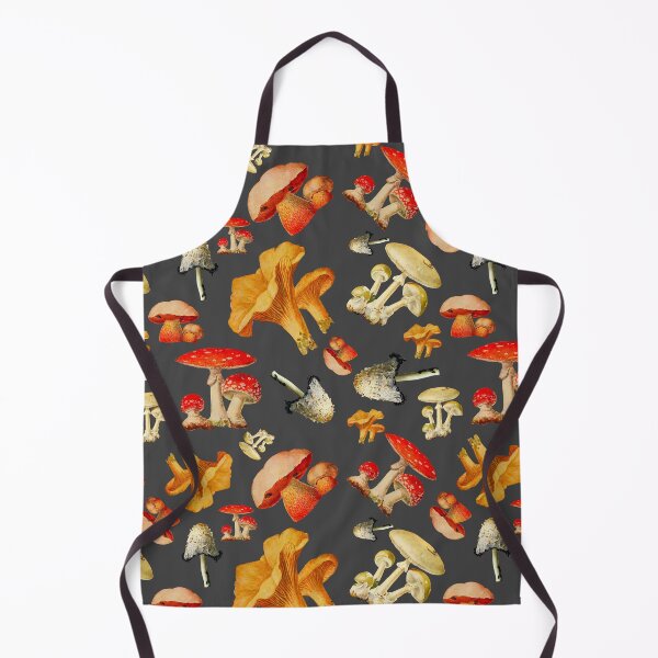 Item preview, Mushroom medley in grey designed and sold by Bunny Belafonte.