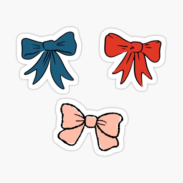 Bow 3 Colors Pack stickers Sticker by Prototyp
