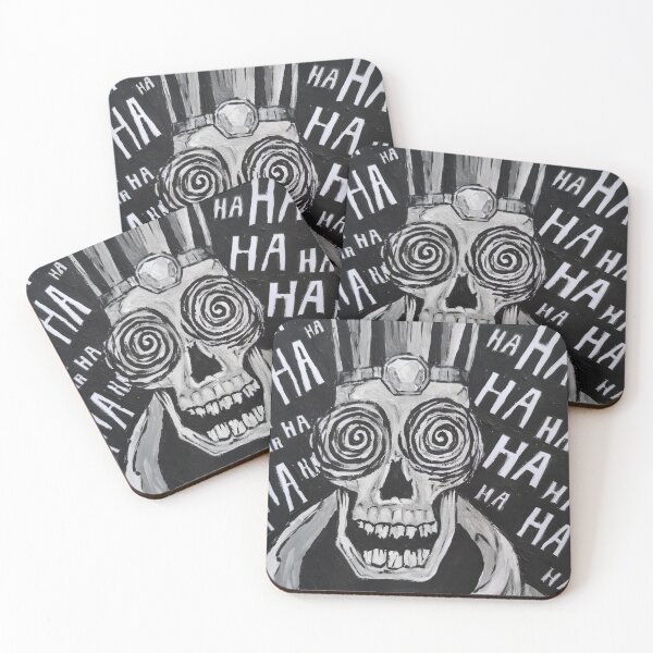 Item preview, Laughing Skull with crown designed and sold by Still Laughing Designs.