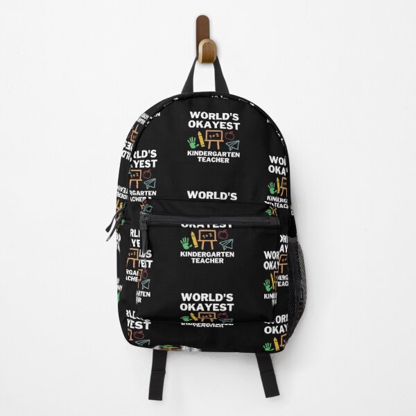 Item preview, World's Okayest And Best Kindergarten Teacher  designed and sold by livegood.