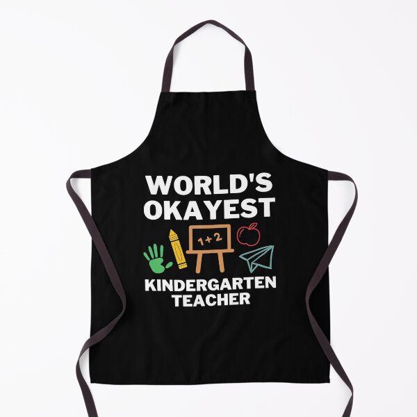 Item preview, World's Okayest And Best Kindergarten Teacher  designed and sold by livegood.