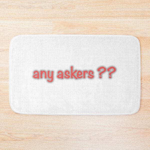 Item preview, any askers sticker designed and sold by mozax.