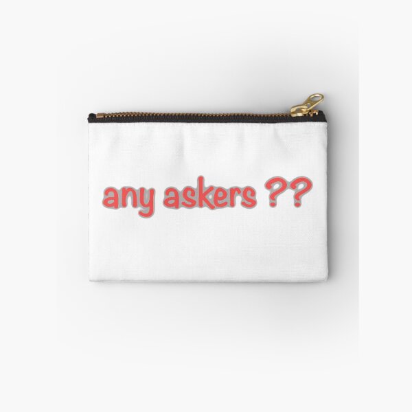 Item preview, any askers sticker designed and sold by mozax.