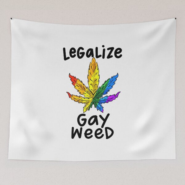 Item preview, Legalize Gay Weed LGBTQ Cannabis Gift designed and sold by TTFMerch.