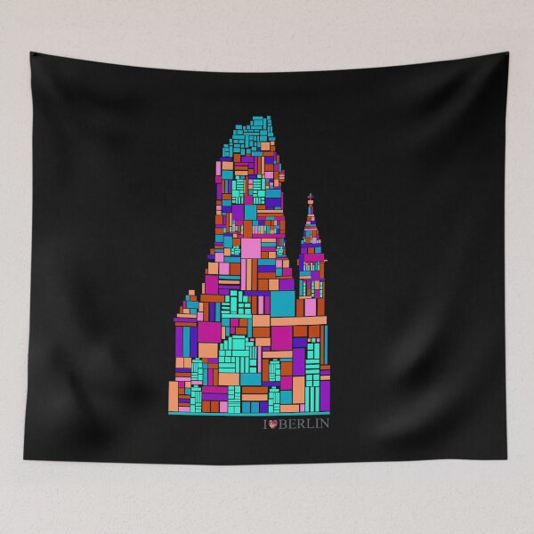 Item preview, I Love Berlin Mug Shirt - Memorial Church Design - Berlin Mug Tshirts designed and sold by KDesigns85.