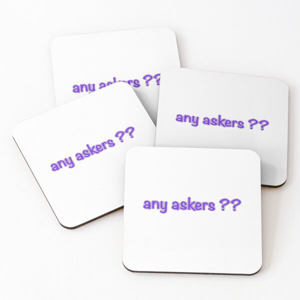 Item preview, any askers sticker designed and sold by mozax.