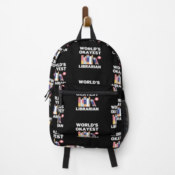 Item preview, World's Okayest And Best Librarian designed and sold by livegood.