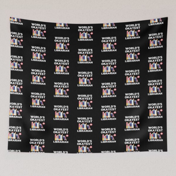 Item preview, World's Okayest And Best Librarian designed and sold by livegood.