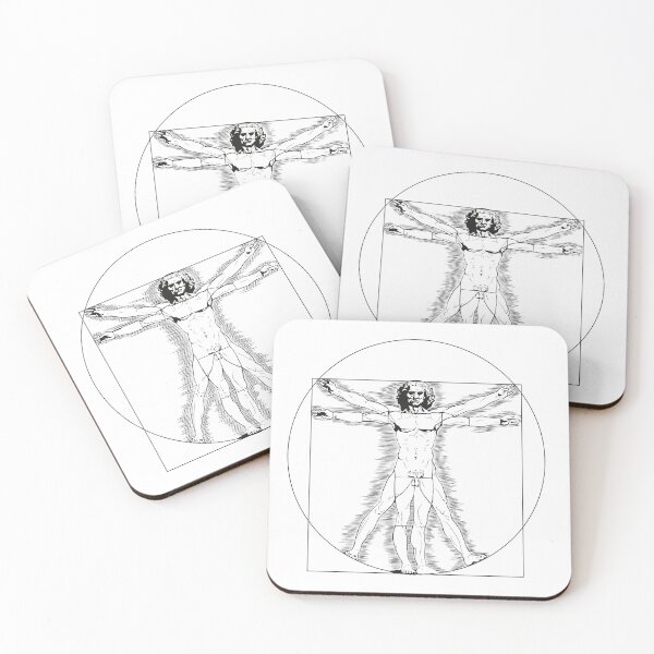Item preview, Leonardo Da Vinci - The Vitruvian Man designed and sold by LaBeauteEtMoi.