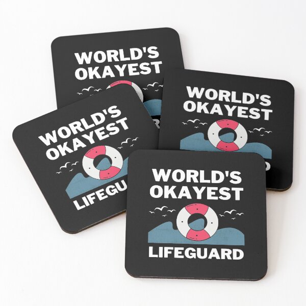 Item preview, World's Okayest And Best Lifeguard designed and sold by livegood.