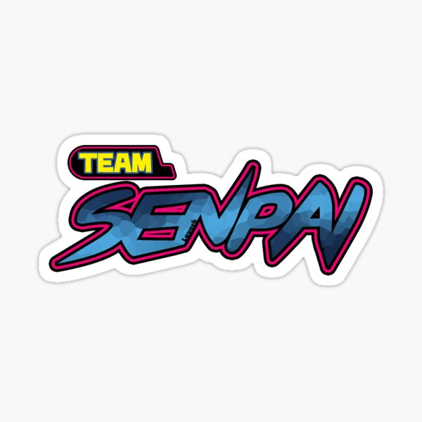 Item preview, Team Senpai designed and sold by shop-senpai.